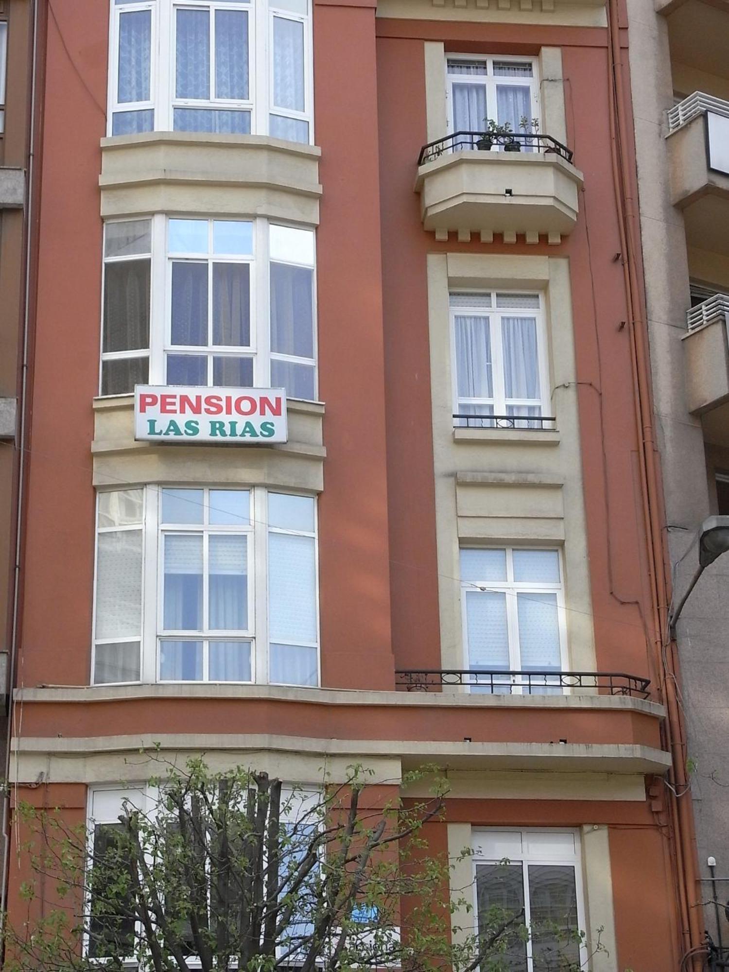 Pension Las Rias A Coruna Exterior photo